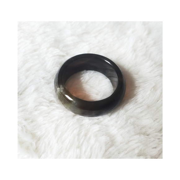 Stone ring size 91/2-10 - Picture 3 of 5